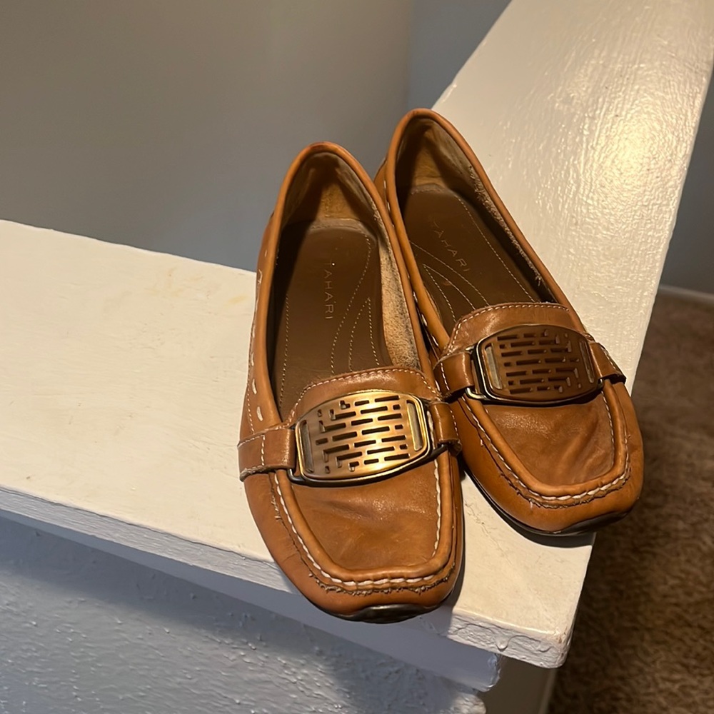 Brown Tahari Flats